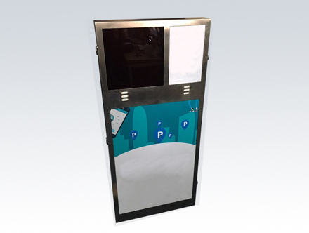 停车场管理设备广告一体机